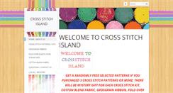 Desktop Screenshot of crossstitchisland.com